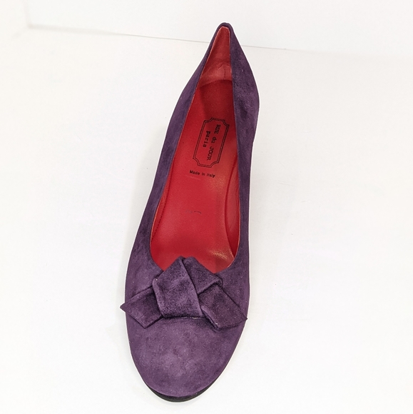 Vintage Rue du jour suede wedges - Picture 9 of 15